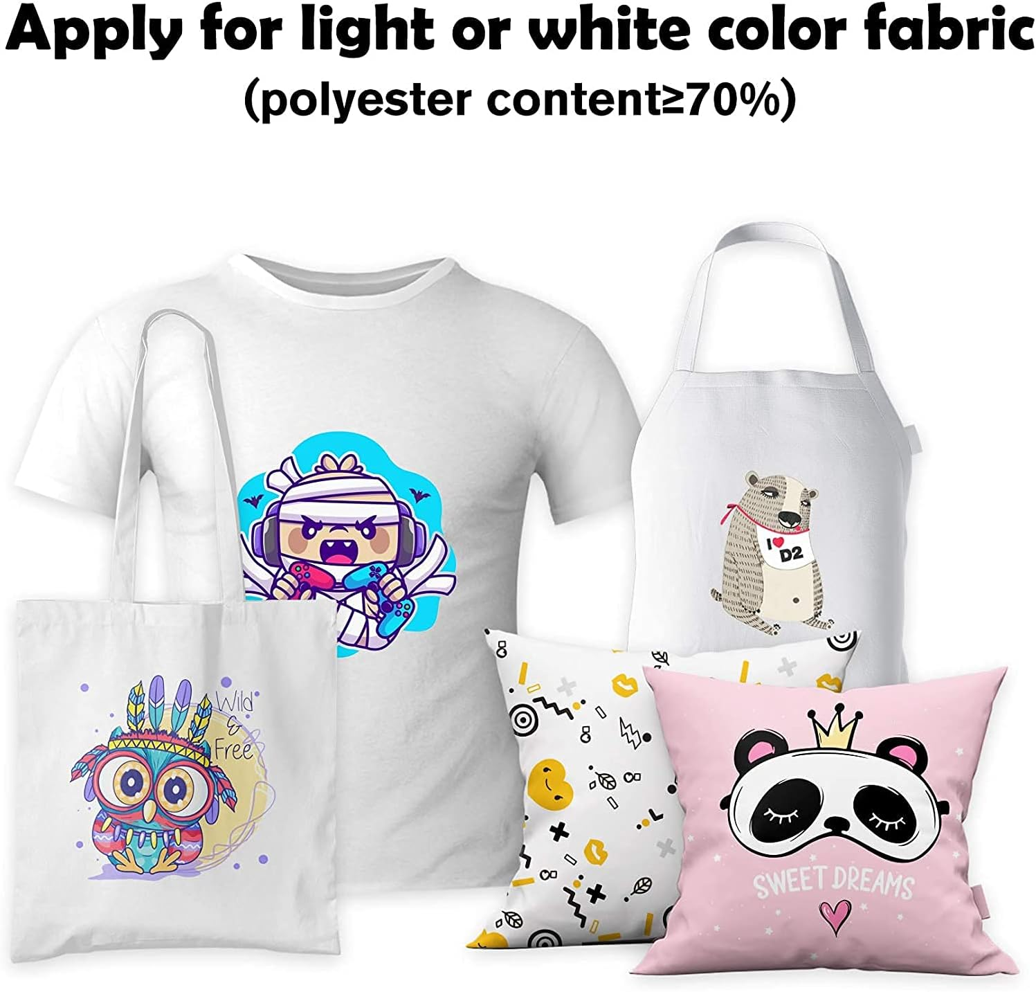 A-SUB Sublimation Paper A4, 210X297Mm,1000 Sheets, Compatible with EPSON, SAWGRASS, RICOH, Brother Sublimation Printers image number 2