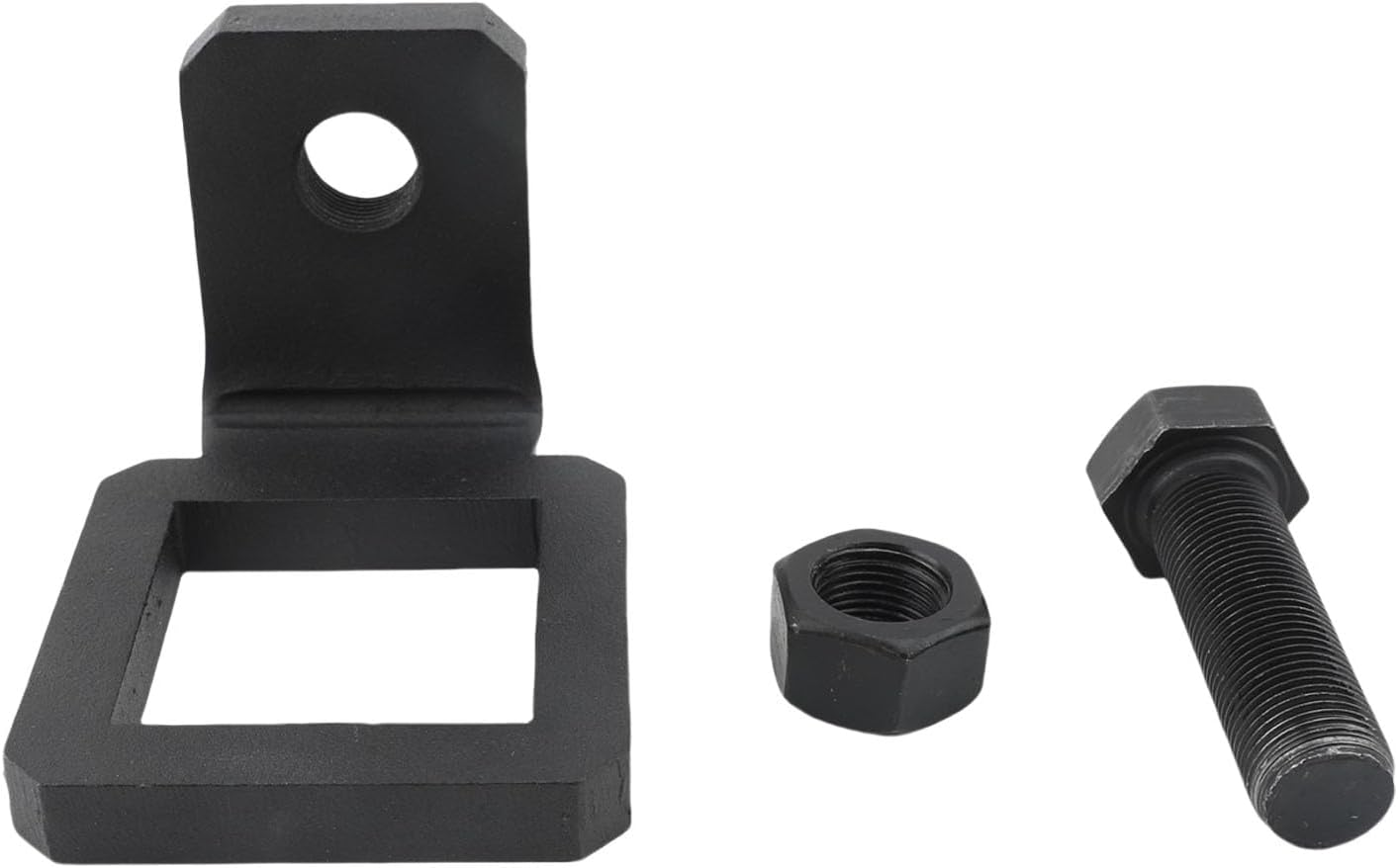 Jiawu 2 Inch anti Rattle Hitch Clamp, anti Rattle Hitch Tightener for 2 Inch Hitches, Heavy Duty Trailer Hitch Stabilizer for Trailers & Trucks, Trailer Hitch anti Rattle Device (Matte Black) image number 1