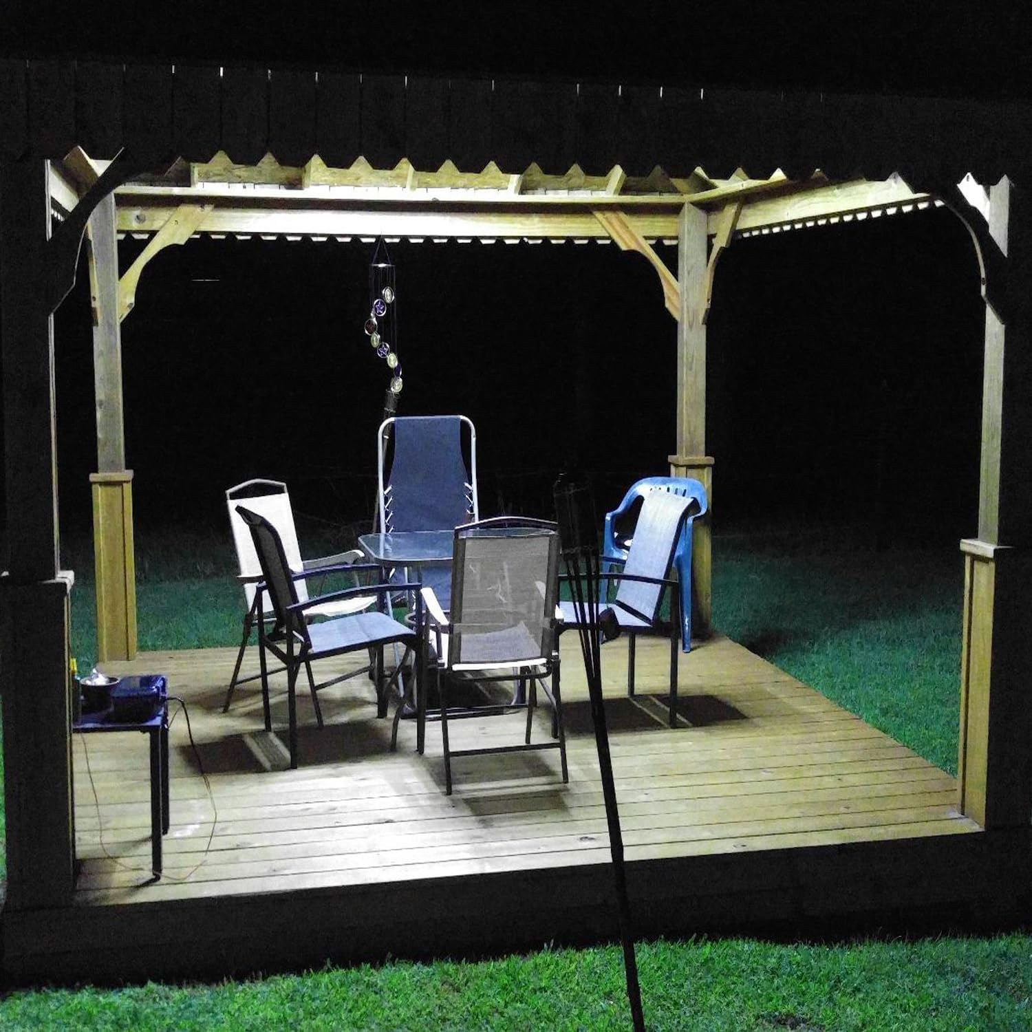 Ampper 12V 40 Leds Interior Van Light Kits, LED Ceiling Lights with Simplified Harness Switch Fuse for Van RV Boats Caravans Trailers and More (10 Modules, White) image number 1