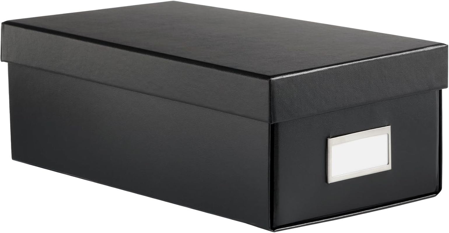 Oxford Keepsake Box, Protective Storage Box, Home and Office Organizer, Photo Storage Box, Souvenir Organizer, Small, 6" X 12" X 4 1/4" (41789) image number 3