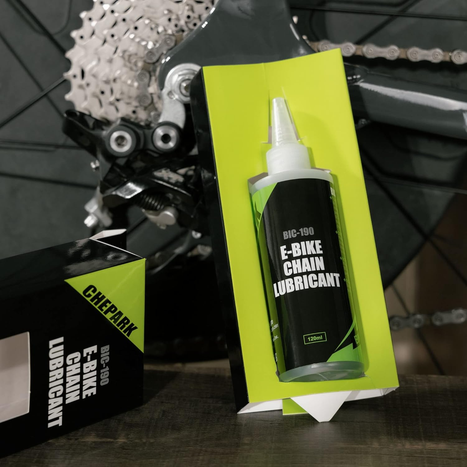 Cyclingdeal E-Bike Chain Lubricant Electric Bicycle Maintenance Greaser Oil - 120Ml