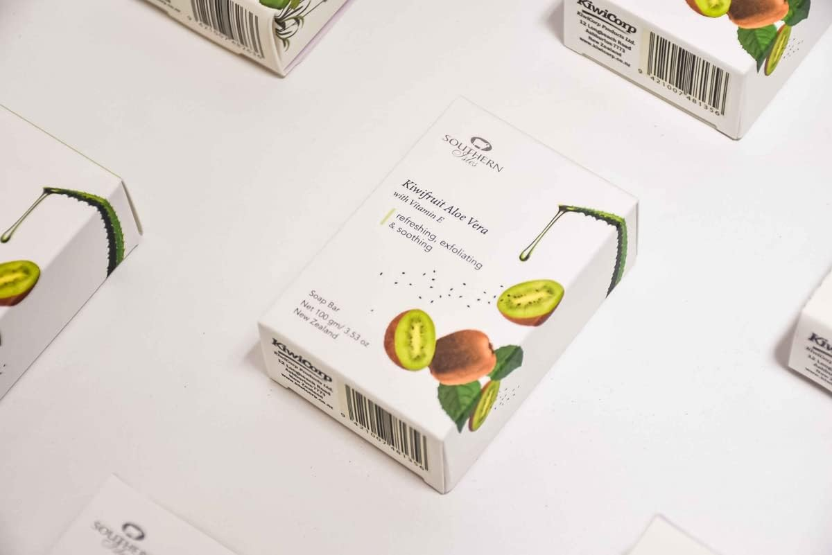 Kiwi Fruit & Aloe Vera Soap | Southern Isles | New Zealand image number 3