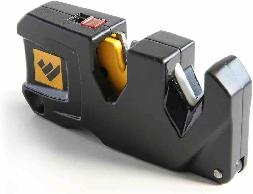 WORK SHARP Pivot plus Knife Sharpener &ndash; WSEDCPVP-I Work Sharp Pivot plus Knife Sharpener &ndash; Compact Pocket Knife and Fish Hook Sharpener