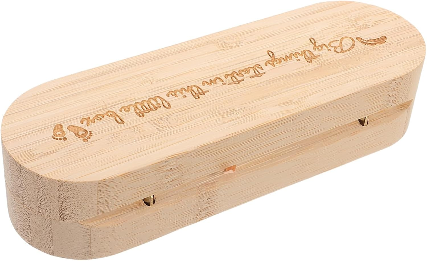 Wooden Pregnancy Test Announce Box Digital Test Kit Keepsake Chest for Expecting Couples image number 1