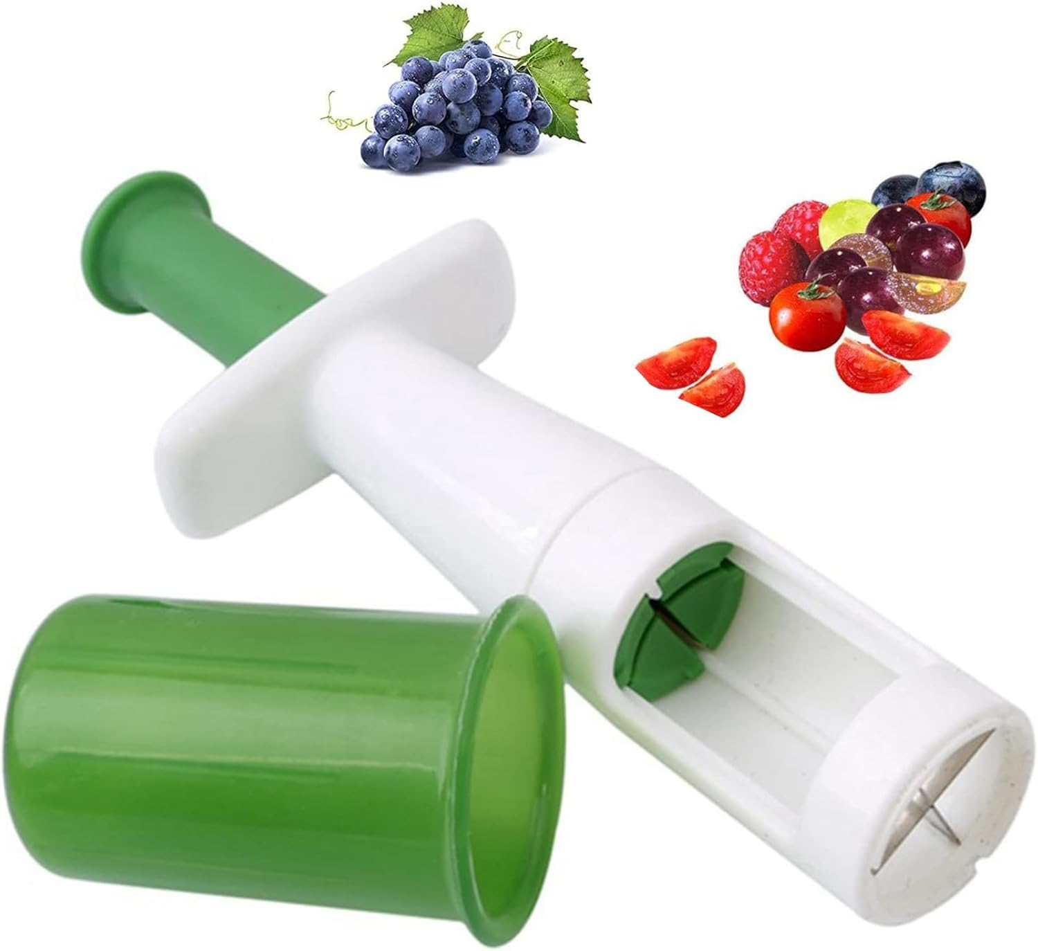 Grape Cutter Slicer Tomato Slicer - Kitchen Gadget Tool Auxiliary Baby Kitchen Food Vegetable Fruit image number 4