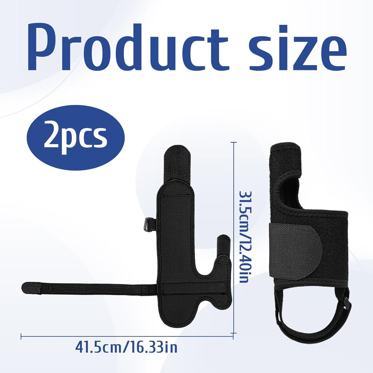 Bunion Corrector, 2Pcs Toe Separators, Toe Separator, Orthopedic Bunion Splint and Big Toe Straightener, Effective Bunion Corrector for Hallux Valgus Pain Relief, Suitable for Men and Women image number 3