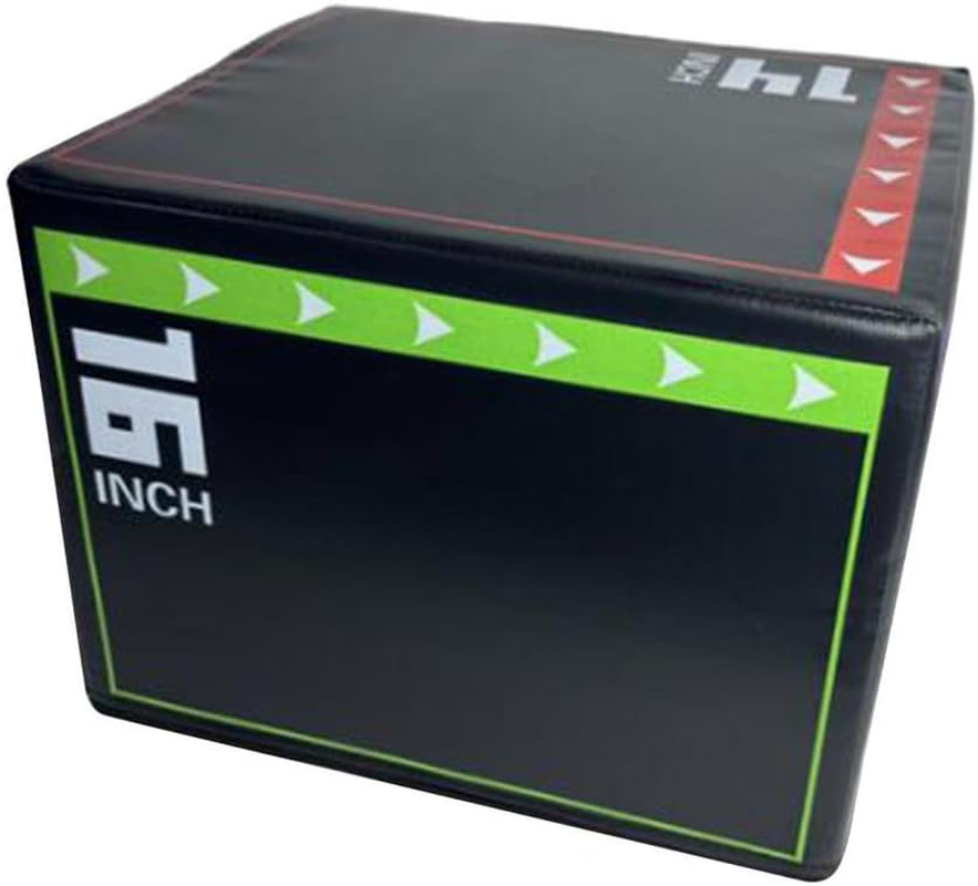 Generic Jump Box, Platform and Jump Agility Box Versatile Plyo Box 3 in 1 for Jump Training, Squats, Dips, 40Cmx30Cmx35Cm image number 5