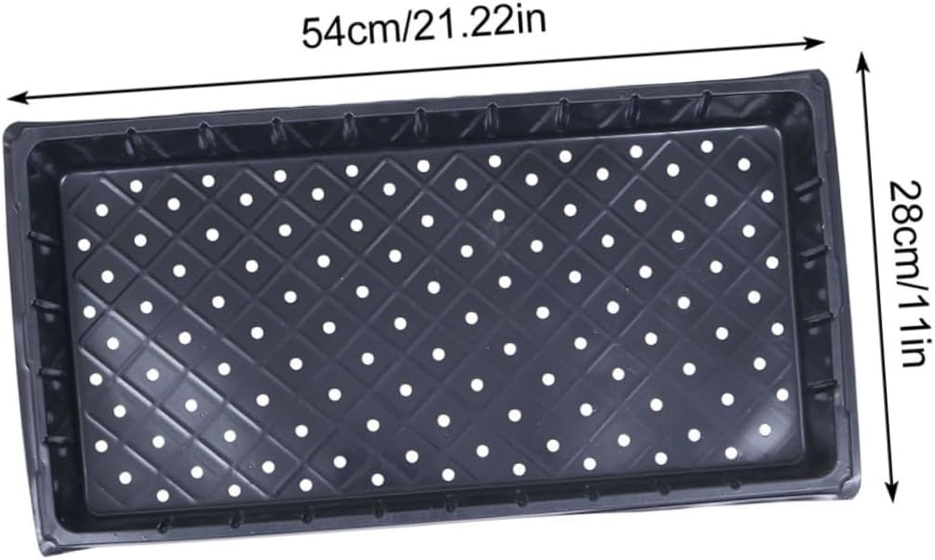 BESPORTBLE 4Pcs Seedling Tray Plugs Tray for Gardening Flower Vegetable Garden Supplies and Seedlings Pot Use