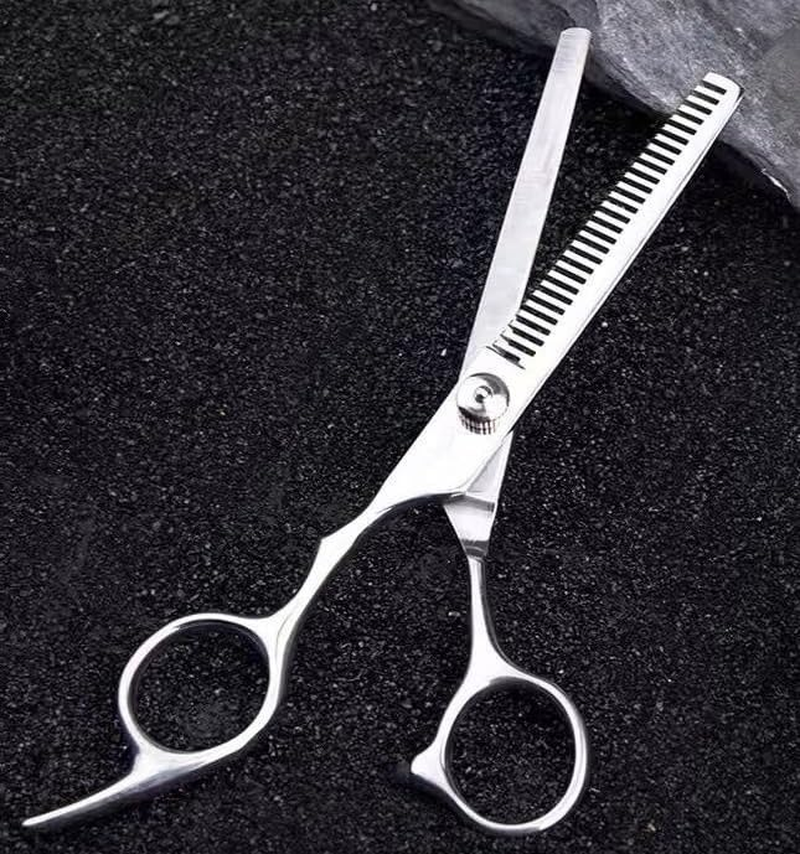 Professional Dog Grooming Scissors, Pets Grooming Thinning/Blending Shears Stainless Steel for Pet Groomers or Family DIY Use (Style 1, One Size) image number 1