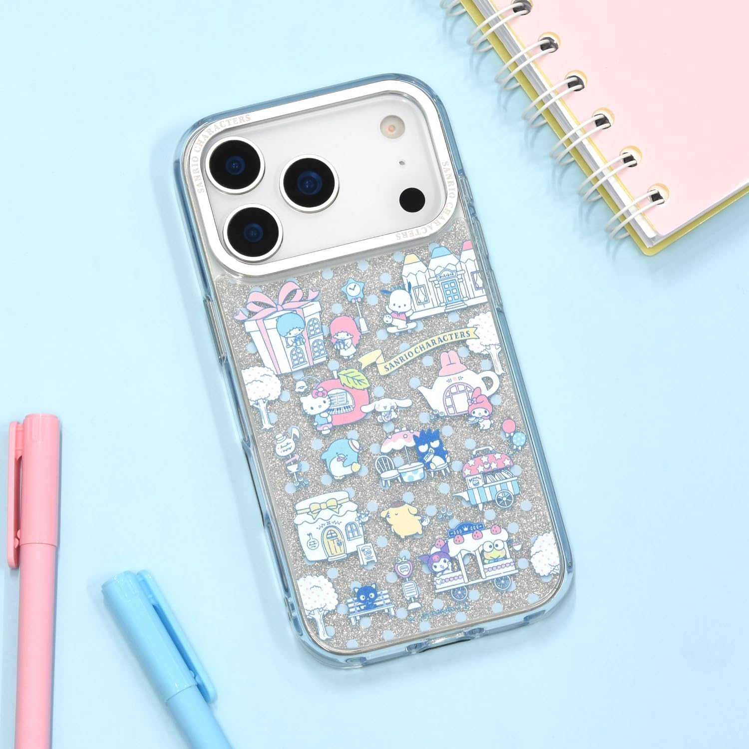 Gourmandies Sanrio Characters Camera Frame Iphone 17 Pro Compatible Case Mixed SANG-588MX image number 6