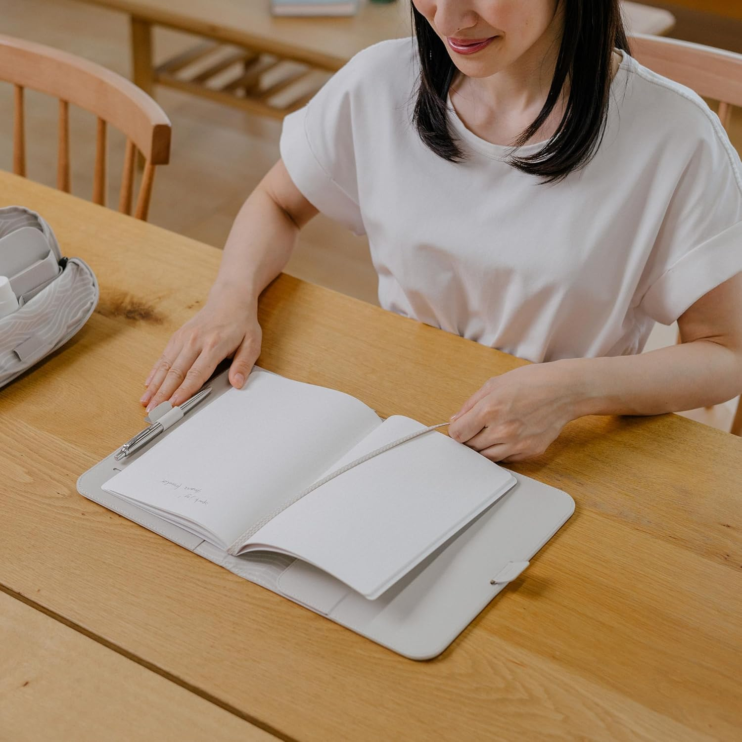 Konmari | Orbitkey Leather Compendium A5 - Stone