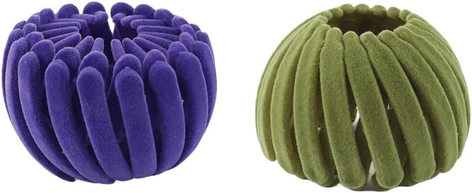 Orivin 8 PCS Elegant Bird Nest Hair Clips, Expandable Knot Maker for Women, Hair Accessories for Women, Flexible Ponytail Holder image number 1