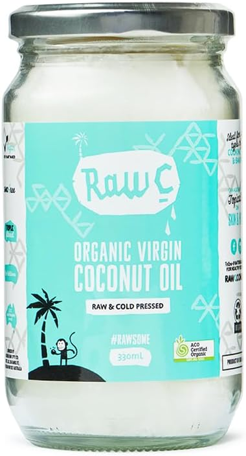 Raw C Premium Organic Coconut Oil, 330 Ml