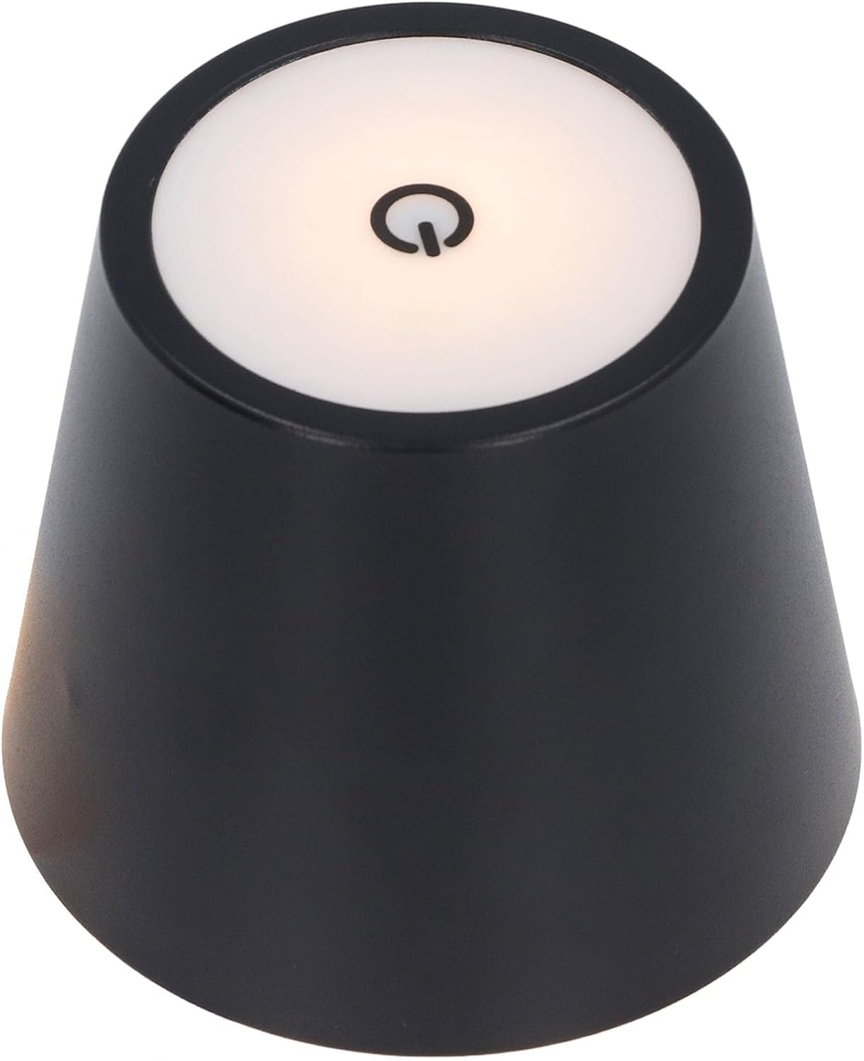 LED Wine Bottle Lamp RGB 3 Color, Stepless Dimming Touch Control Bottle Light, Rechargeable Cordless Lamp for Home Decor (Black) - White image number 3