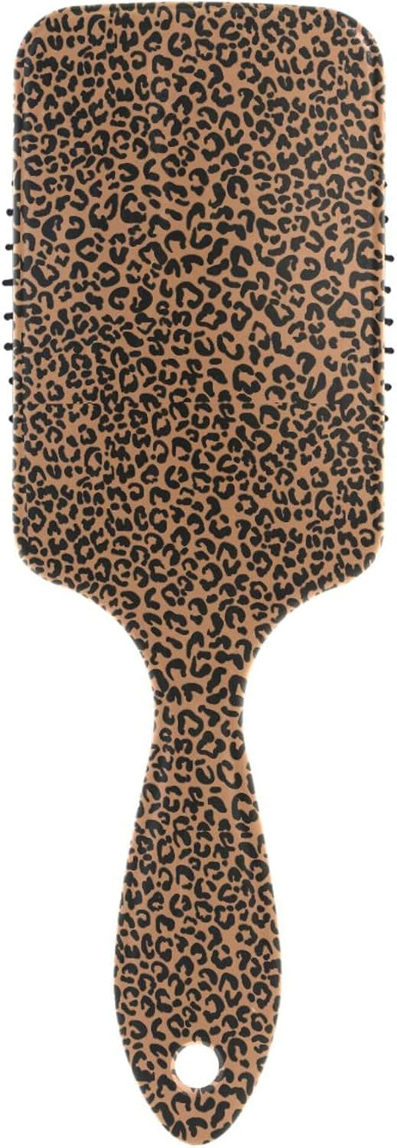 Hair Brushes Leopard Printed Scalp Massage Brushes Detangling Brushes for Women Detangling and Adding Shine