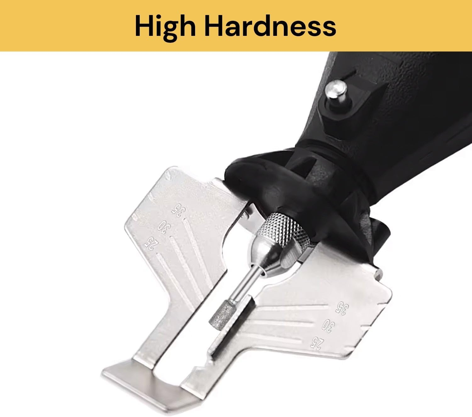 EZONEDEAL Electric Grinder Dedicated Chainsaw Sharpening Attachment Kit Rotary Tool Accessory Kit Chain Saw Blade Teeth Sharpener Attachment Angle Guide Diamond Burr Grinding Stone Files