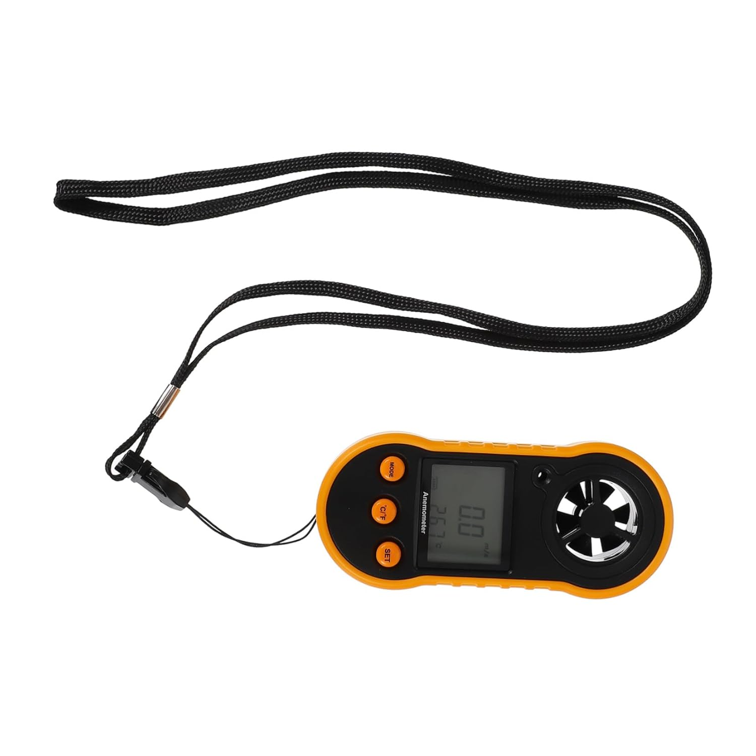 Handheld Digital Anemometer with Screen Display High Precision Airflow Velocity for Wind Speed and Temperature Measurement Ergonomic Design with Backlight for HVAC and Outdoor Use image number 6