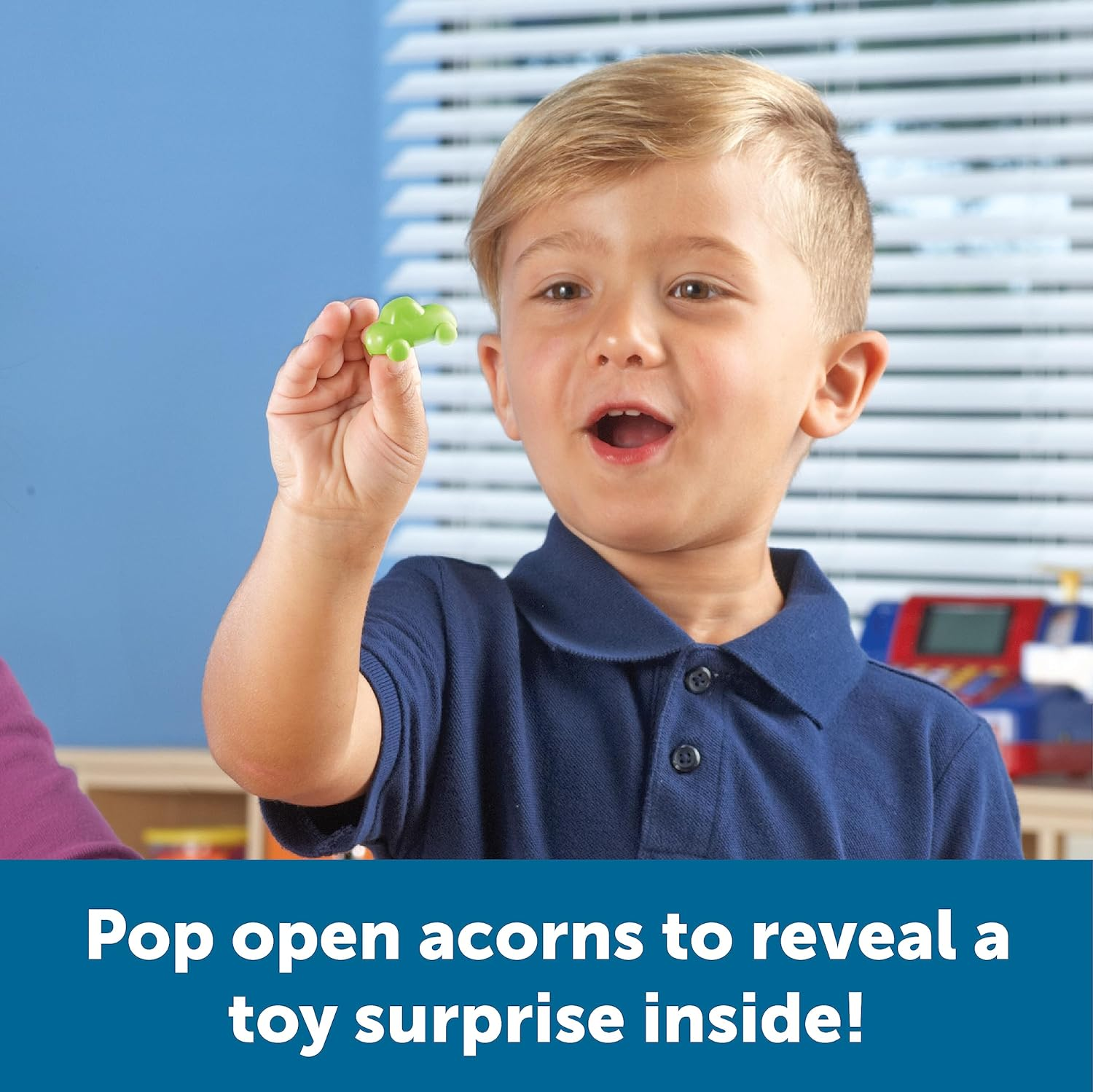 Learning Resources Alphabet Acorns Activity Set, Homeschool, Visual & Tactile Learning Toy, 78 Pieces, Easter Basket Gifts, for Kids, Ages 3+ image number 5