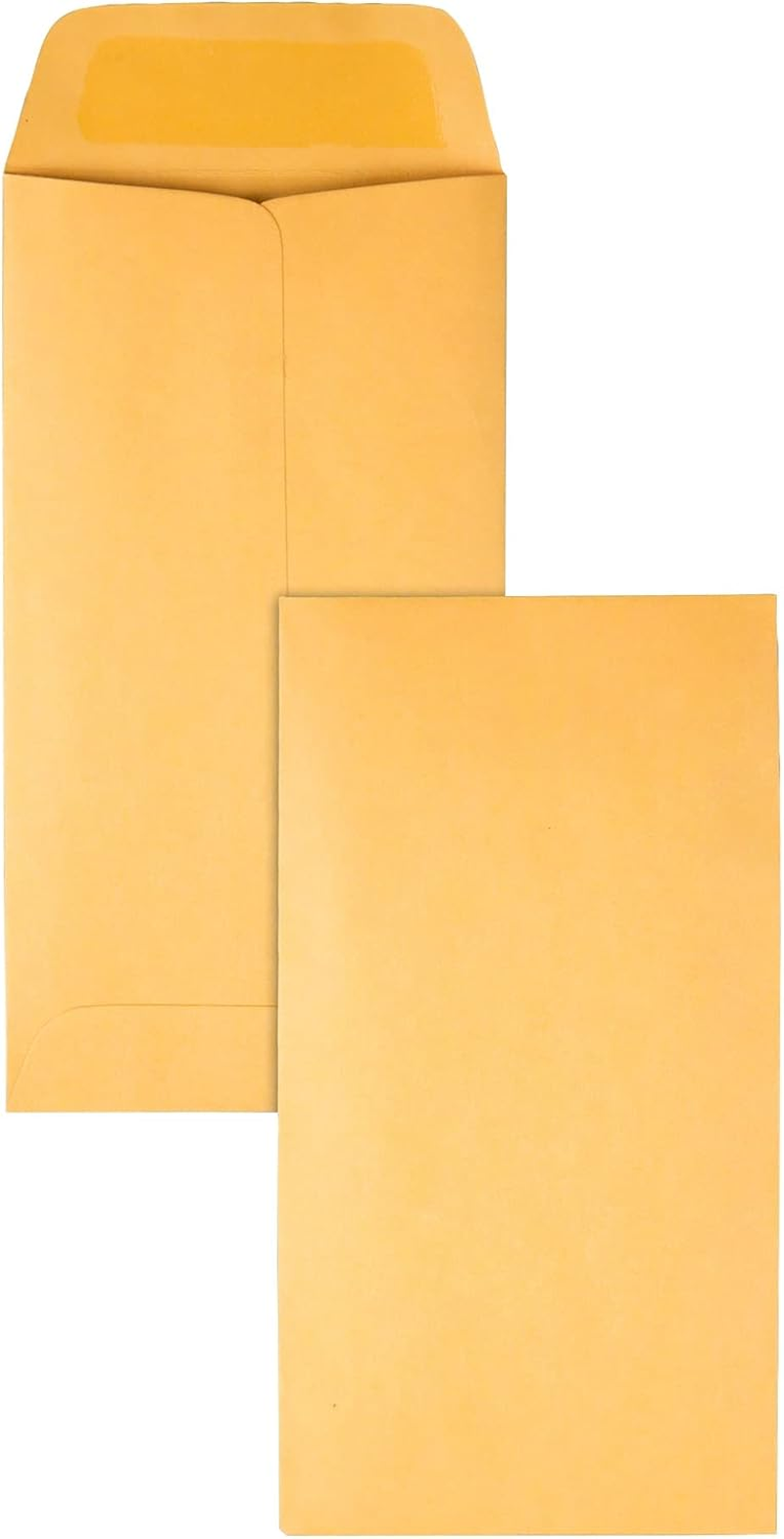 Quality Park #3 Coin and Small Parts Envelopes Gummed, Brown Kraft, 2.5X4.25, 500 per Box (50262) image number 6