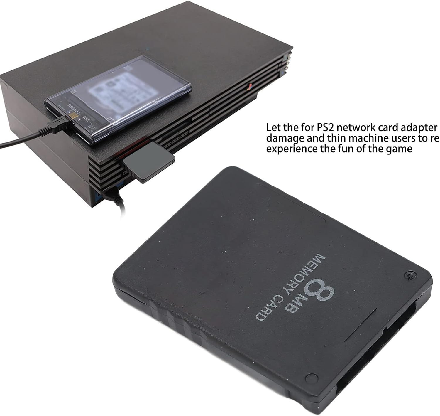 Memory Card Game Console FMCB 8MB Data Card for USB Compatible with Fast Data Transfer image number 3