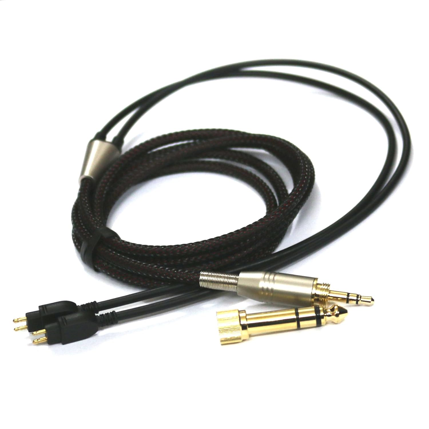 Replacement Audio Upgrade Cable for Sennheiser HD650, HD600, HD580, HD58X, HD660S, Massdrop HD6XX Headphones 1.2Meters/4Feet image number 5