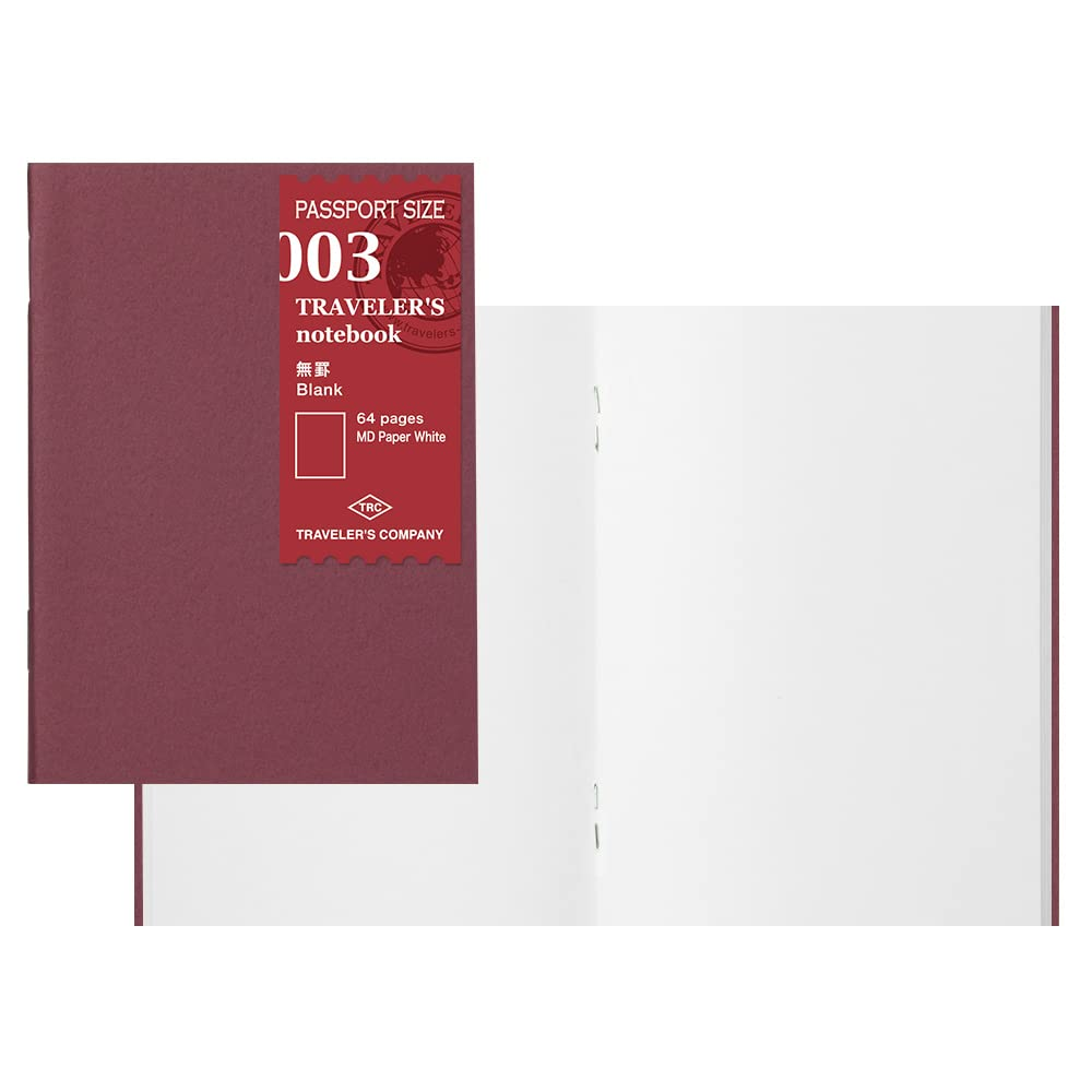 Travelers Company 14370006 Refills Unruled MD Paper, 3-Pack, Passport Size image number 3