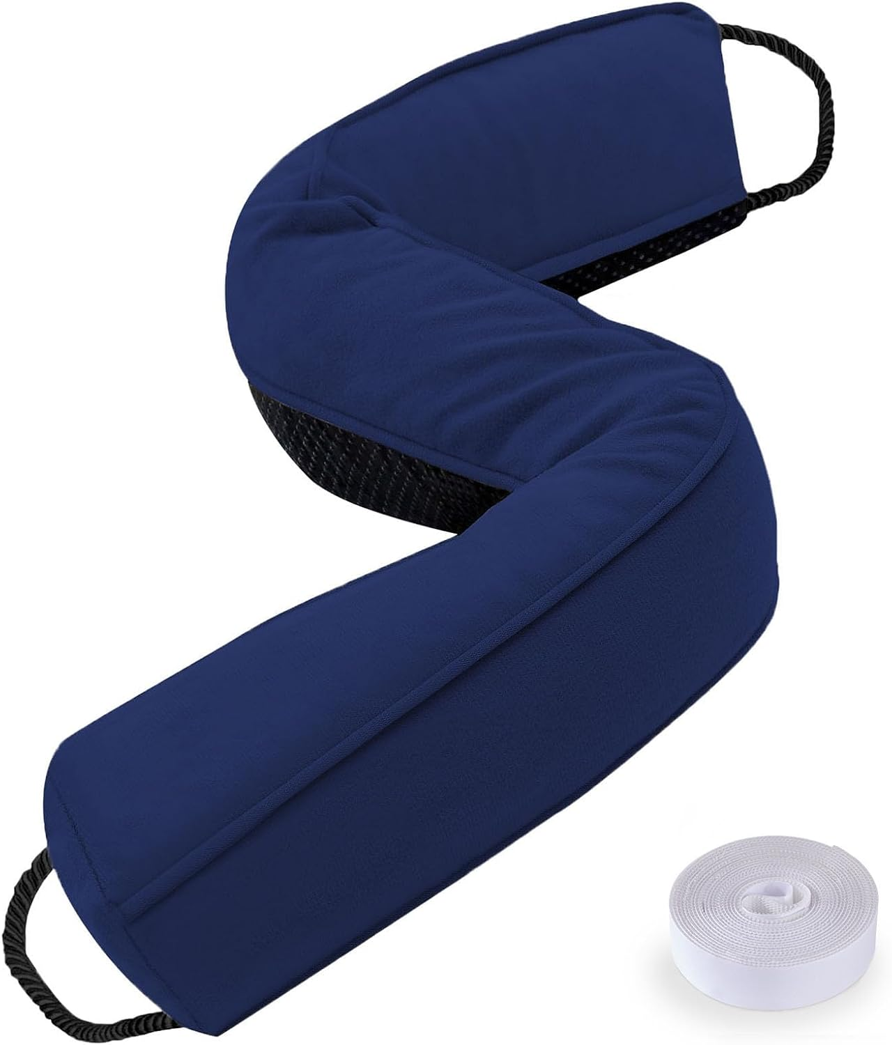 Sunolga 38" Door Draft Stopper Blocks Hot Cold Air with Removable Washable Cover for Gaps up to 3", All-Season Noise, Light, Dust and Wind Seal for the Bottom of Door and Window, Grey