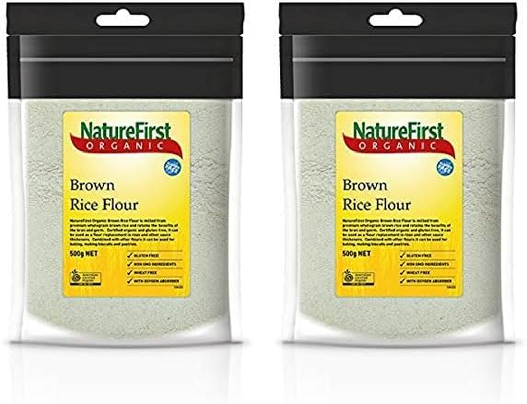 Naturefirst Organic Brown Rice Flour 500 G, 500 G image number 1