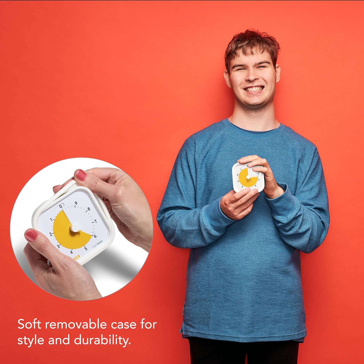 TIME TIMER 10 Minute MOD Education Edition ⁠&mdash; Visual Timer with Desktop Software for Kids Classroom Learning, Productivity Timer, Study Tool and Office Meetings with Silent Operation (10Min) image number 6