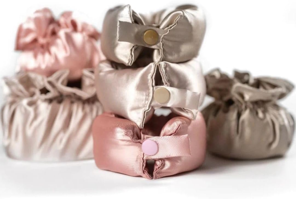 Heatless Curling Iron Curling Iron Curling Iron Cover Set Lazy Big Wave Sleep Curling Hair Artifact - Brown image number 5