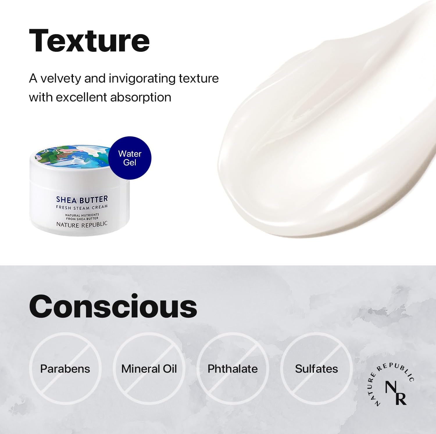 Nature Republic Shea Butter Steam Cream Fresh, 100Ml image number 1