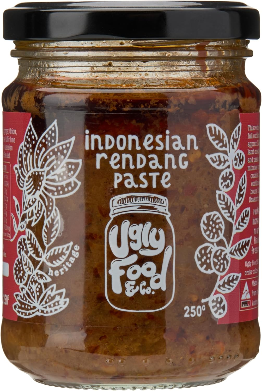 UGLY FOOD and CO - Indonesian Rendang Paste, 250G