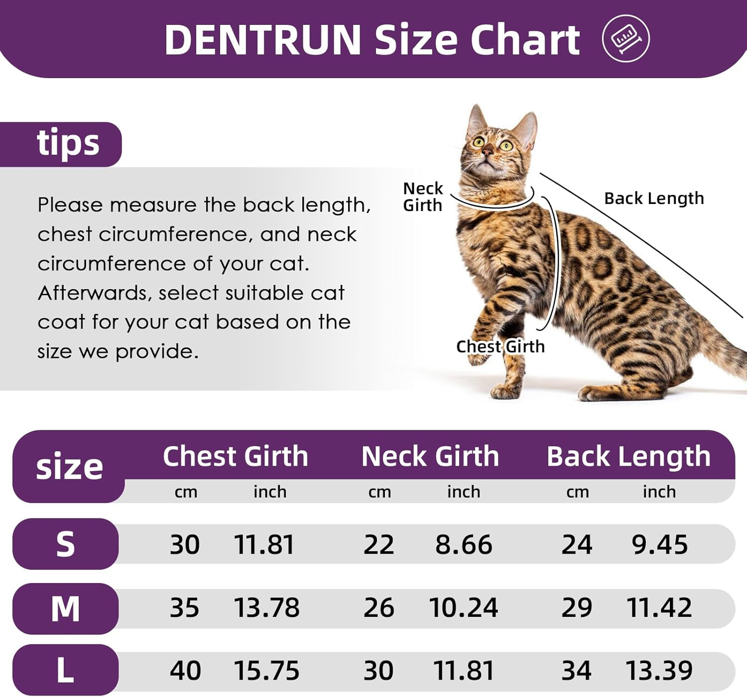 DENTRUN Cat Recovery Suit, Cat Onesie for Post Spay Surgery Vest Female Kitten Shirts anti Licking Suit, Cat Premium Soft Vest Cone E-Collar Alternative Neuter Surgical Suit for Male Cats Apparel image number 3