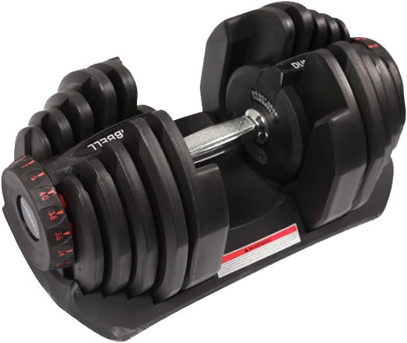 Fitness Master 2X40Kg Adjustable Dumbbell Set Home GYM Exercise Equipment Weight image number 5