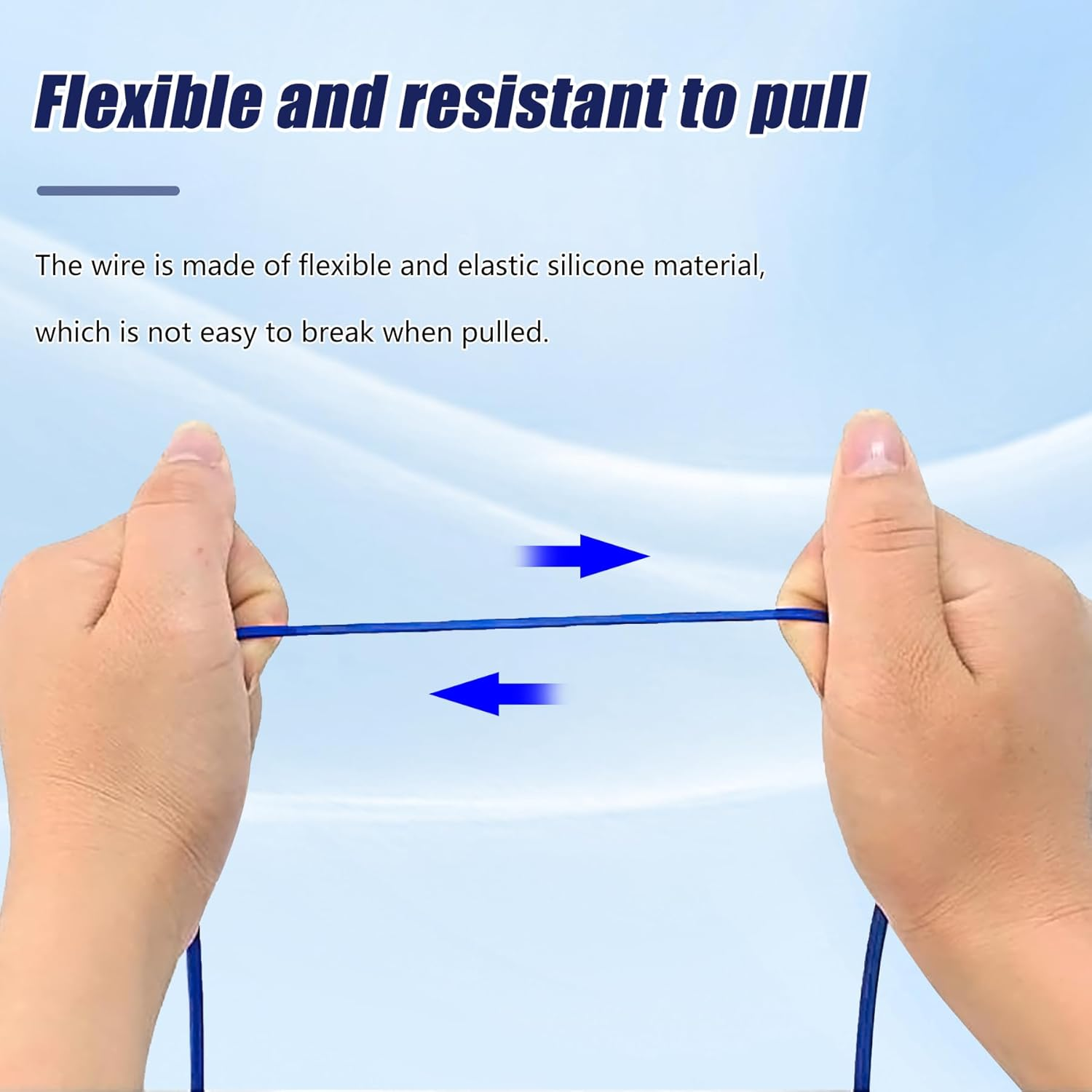 Magnetic Anti-Lost Straps for Airpods,Colorful Soft Silicone Sports Lanyard, Neck Rope Cord。2Pack image number 4