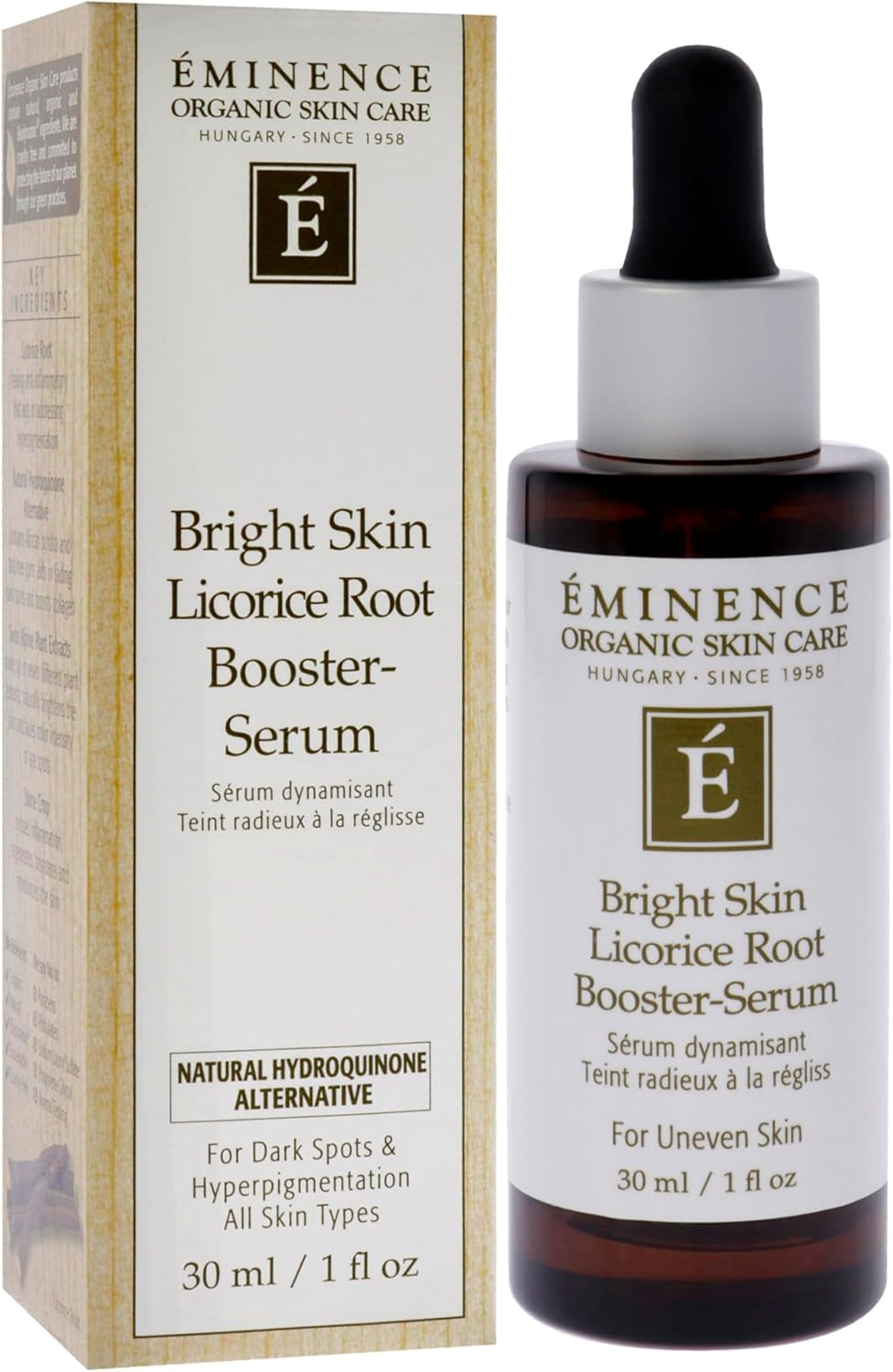 Eminence Bright Skin Licorice Root Booster Serum, 30 Ml image number 1