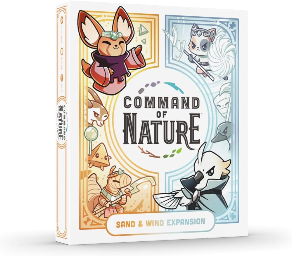 Unstable Games Command of Nature Sand & Wind Expansion Strategic Deck-Building Card Game image number 2
