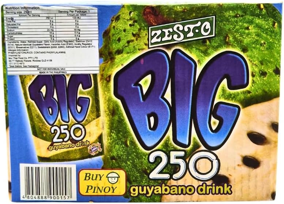 Zesto Big 250 Guyabano Drink 250Ml 10 Pack image number 2