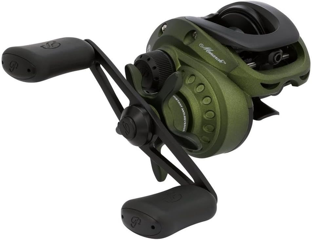 Pflueger Monarch Low Profile Baitcast Fishing Reel image number 3