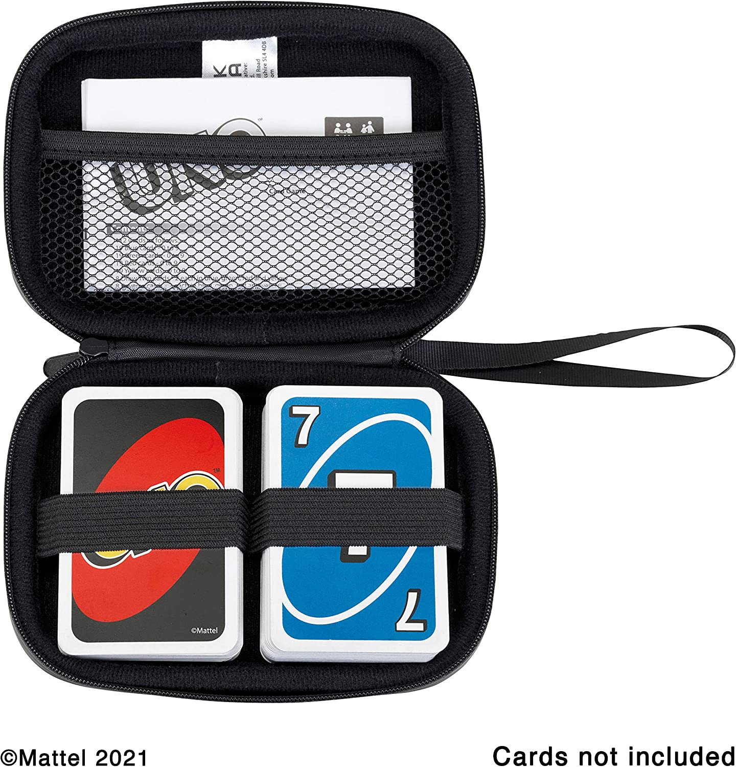 Theo Klein 5901 UNO Carrying Bag I Practical Playing Card Bag for on the Go I Protects Cards from Moisture and Dust I Toys for Children Aged 3 and Over image number 6