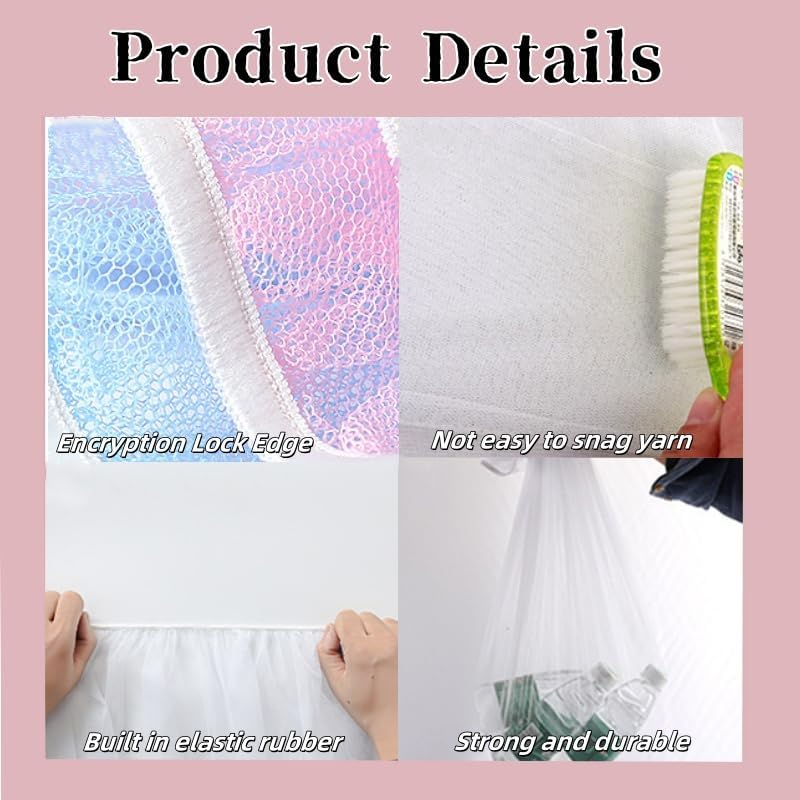 2Pcs Mosquito Net for Stroller,Universal Baby Bug Net for Strollers,Breathable Pram Net Cover with Elastic Edge for Strollers, Bassinets, Cradles, Playards and Portable Mini Crib image number 1