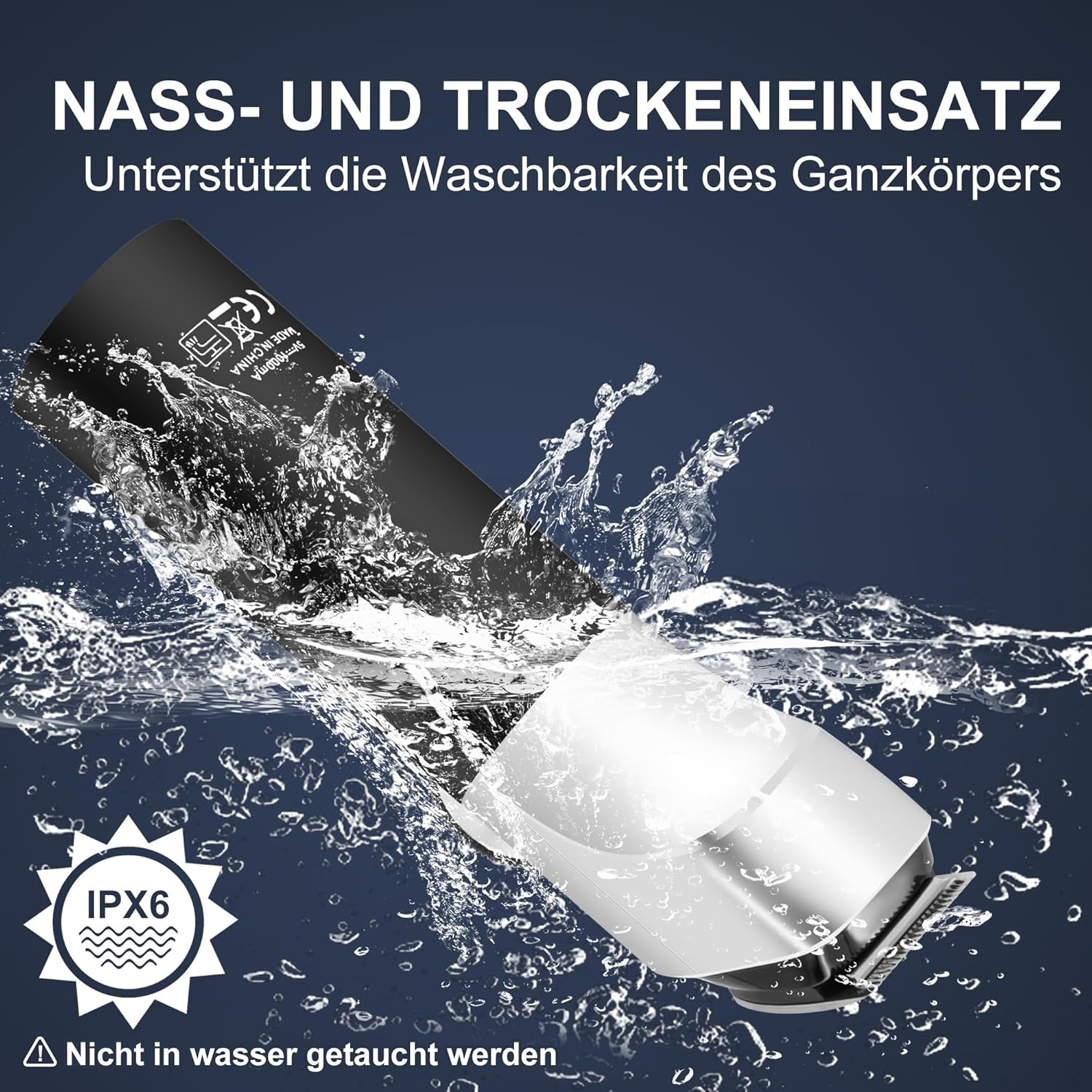 5-In-1 Hair Trimmer Set, Men'S Beard Trimmer, T Blade Zero Gapped Trimmer, Hair Clippers with LED Display, Electric Hair Trimmer for Men with 3 Guide Combs image number 2