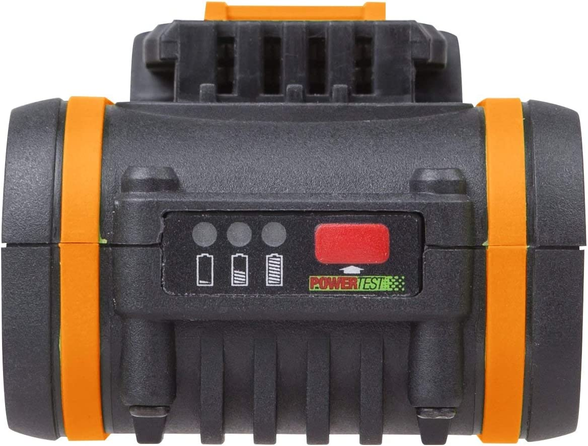 WORX 20V Powershare 4.0Ah Battery Pack Lithium-Ion, Battery Capacity Indicator WA3553 image number 2