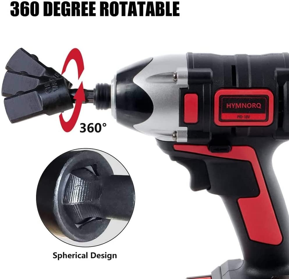 4 Piece Power Drill Sockets Adapter Set, 1/4" Hex Shank to 1/4" 3/8" 1/2" Impact Driver Socket Adapters Extension Set + 105 Degree Right Angle Screwdriver Set Drill Hex Bit Socket Adapter