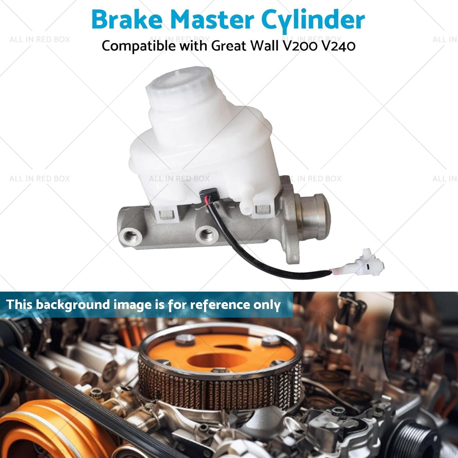 MAX COOL Brake Master Cylinder Suitable for Great Wall V200/V240 K2 Series 1 2009-2015 image number 6