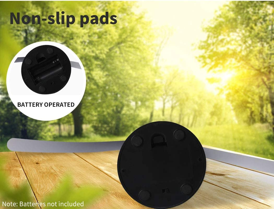 Lambu Fly Free Entertaining Chemical Trap Repellent Fly Fan Indoor Outdoor Home Black,Camping BBQ Food Mosquito Fruit Fly Portable Repeller Fans Safe Insect Killer image number 5