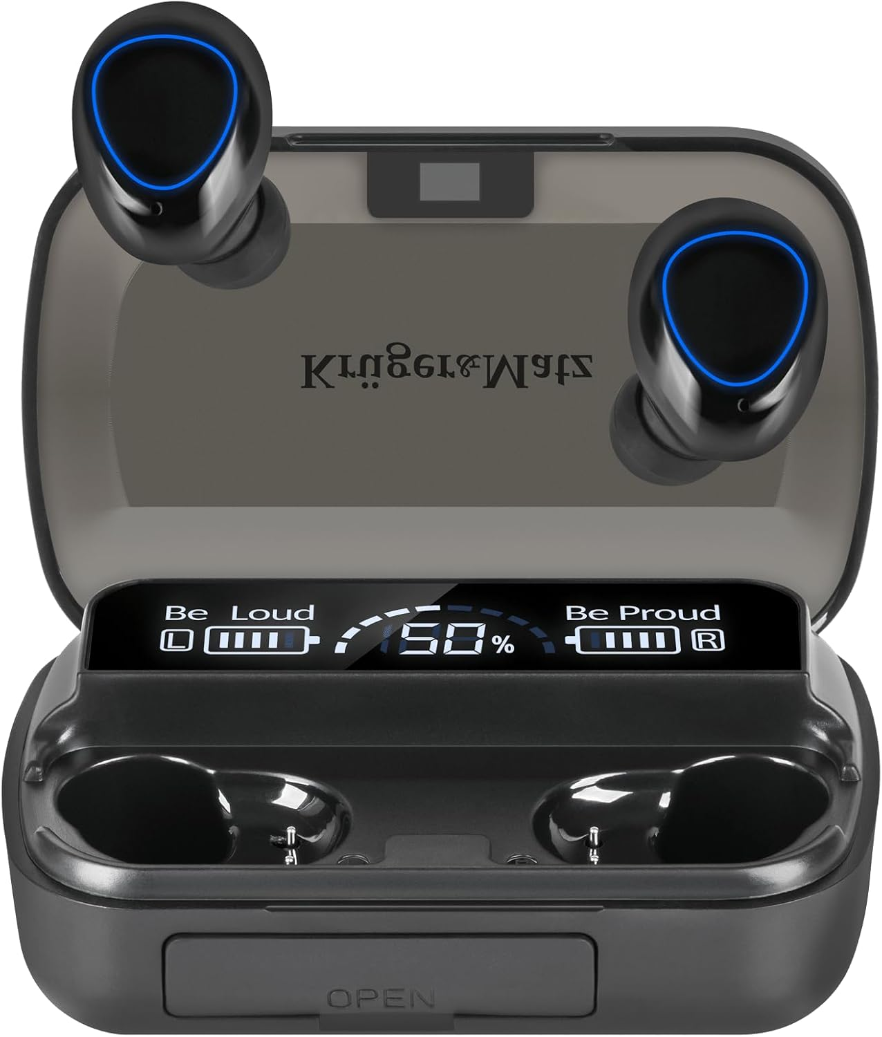 Kr&uuml;ger&Matz Wireless In-Ear Headphones M10 with Charging Cradle Protection IPX4 Bluetooth 5.3 KMPM10 image number 1