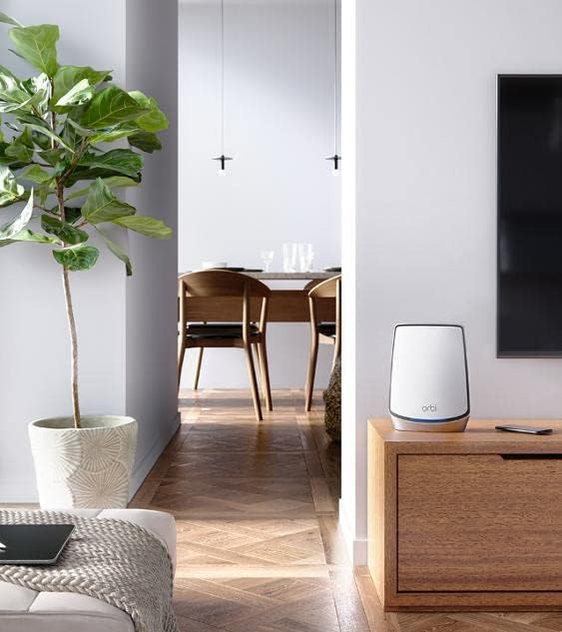 NETGEAR Orbi Whole Home Wifi 6 Add-On Satellite Extender (RBS850) | AX6000 Wireless Speed (Up to 6Gbps) image number 1