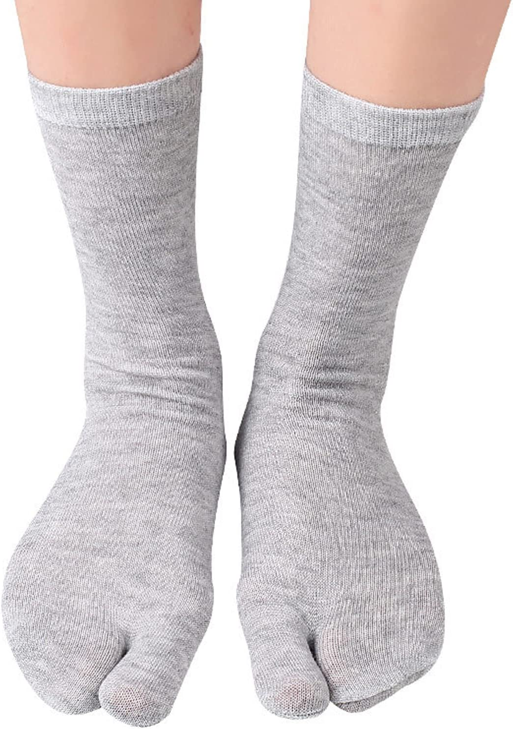 3PCS Split Toe Womens Tabi Socks Japanese Socks Split Toe Womens Flip Flop Socks for Men Women image number 1