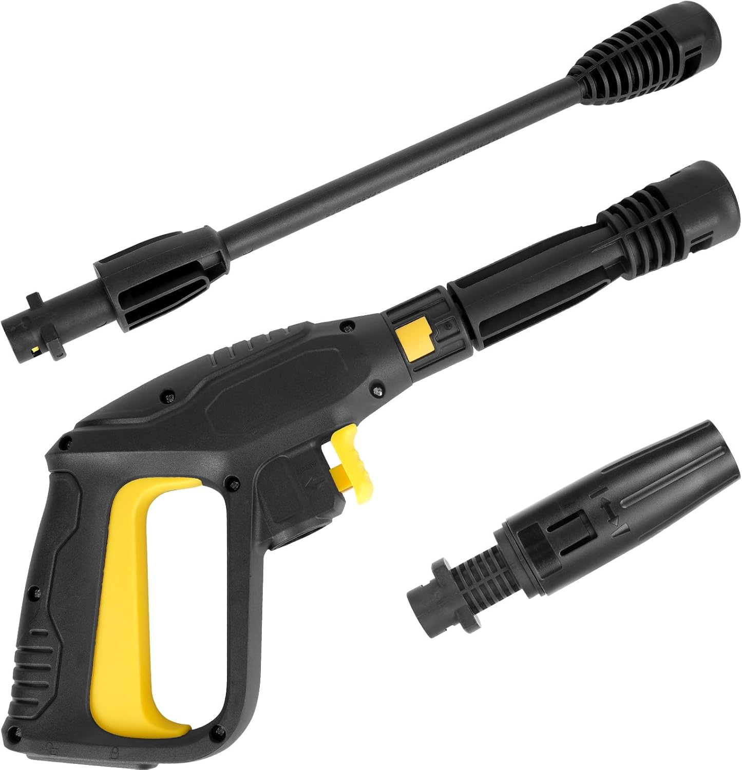 YUET Pressure Washer Quick Connect Trigger Gun with Wand Dirt Lance Adjustable Spray Nozzle, Fit for Karcher 2009 or Later K Series K2 K3 K4 K5 K7 Cleaning Hose Quick Release System, 2175PSI / 150Bar image number 1